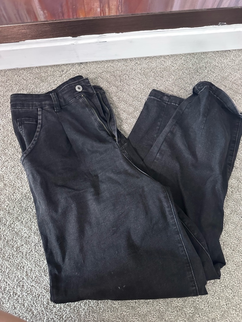 Black womens Jeans - Unbranded Classic Fit